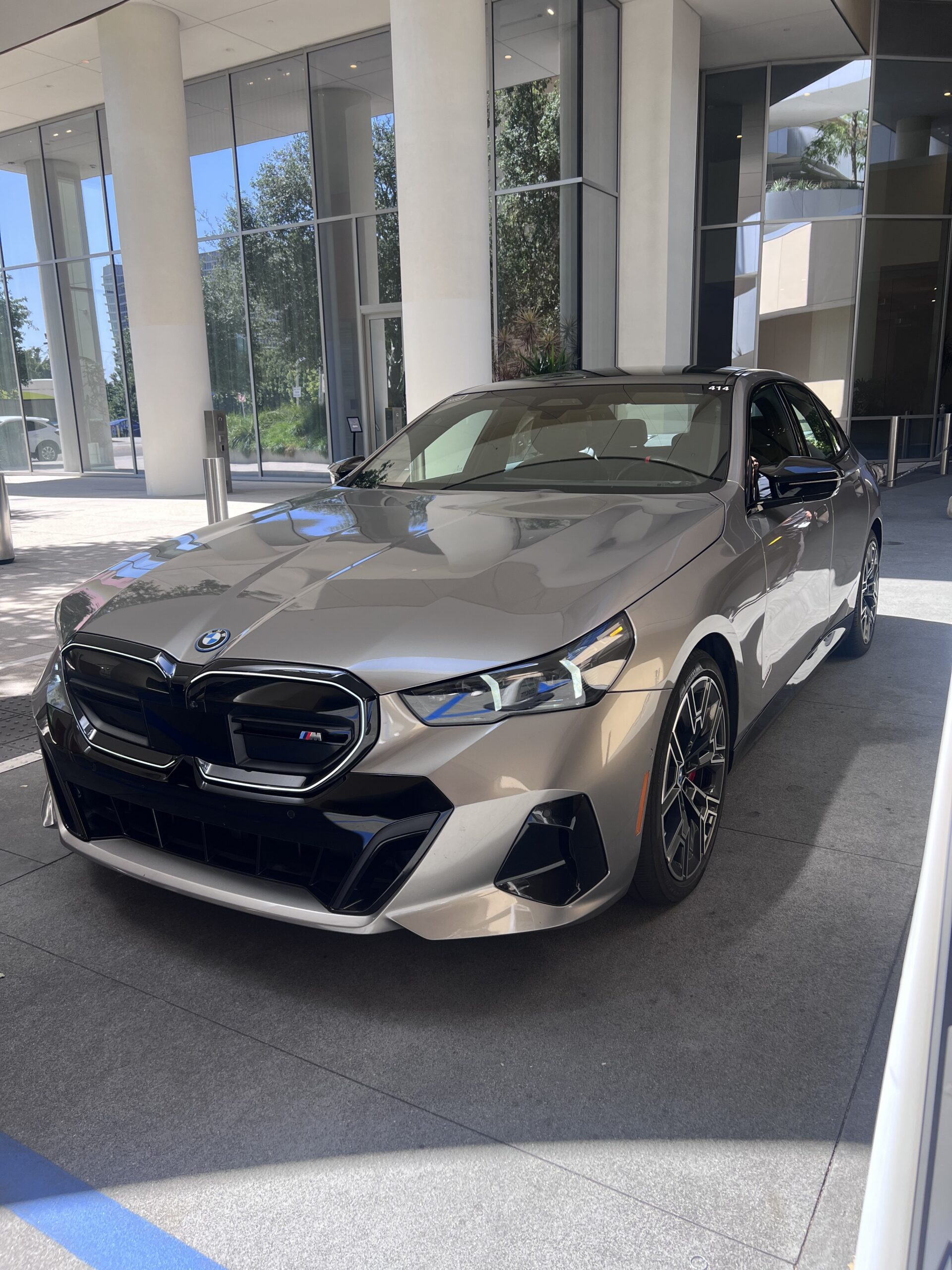 BMW i5 M60 at The Grand by Gehry